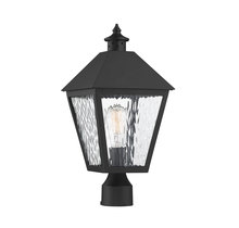 Savoy House 5-794-BK - Harrison 1-Light Outdoor Post Lantern in Matte Black
