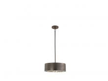 Savoy House 6-1272-4-50 - Azores 4-Light Convertible Semi-Flush or Pendant in Black Cashmere