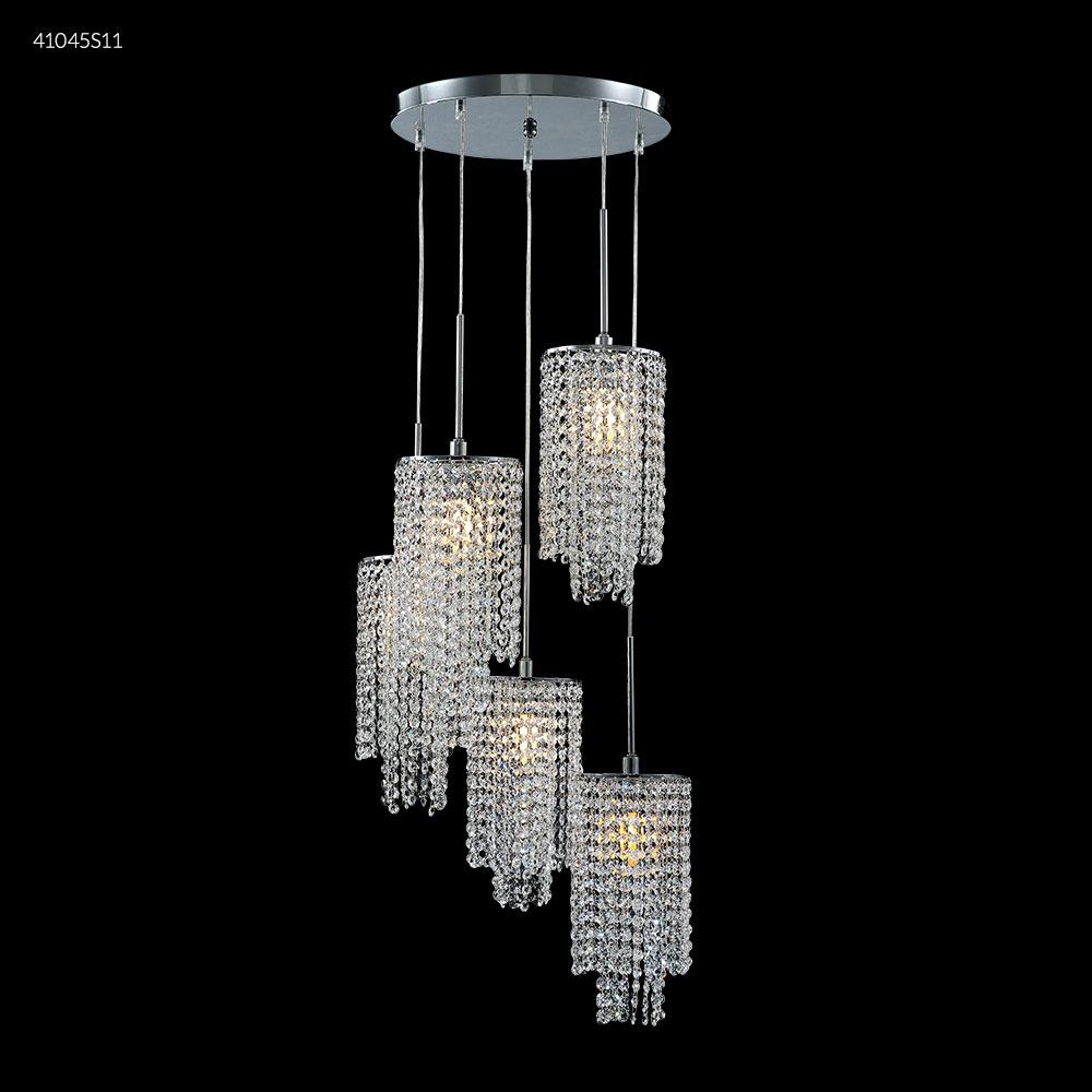 Contemporary Crystal Chandelier