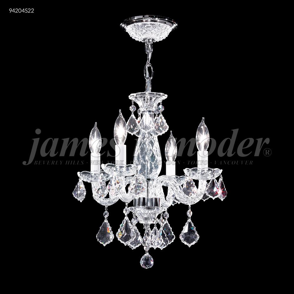Vienna 4 Glass Light Pendant