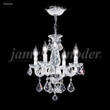 James R Moder 94204S22 - Vienna 4 Glass Light Pendant