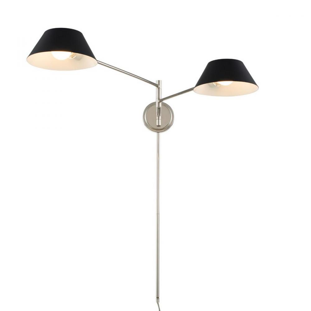 Bruno 2 Light Wall Lamp