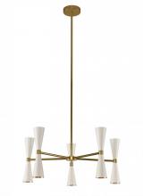 Kalco 310470WVB - Milo 5 Arm Chandelier