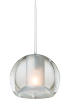 Stone Lighting PD093FRWHL2M - Pendant Gracie Crystal Frost Center White Cord LED G4 2W 110lm Monopoint