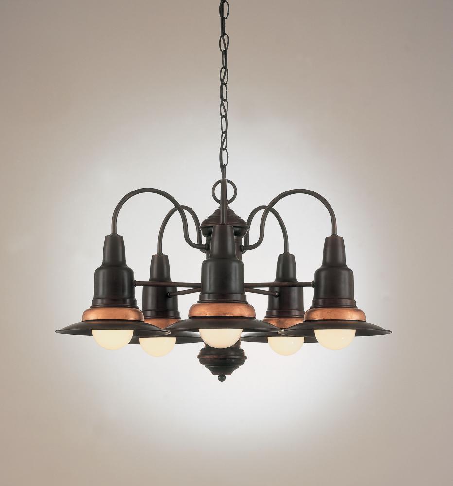5-LIGHT CHANDELIER