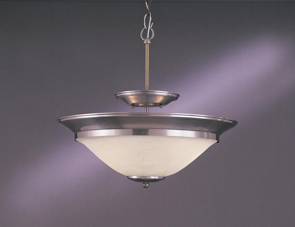 2-LIGHT SEMI FLUSH MOUNT