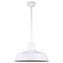 Hi-Lite MFG Co. H-QSN15118-SA-93/QSN24ST3-93/QSNHSC-93 - 18" Ceiling Stem Light