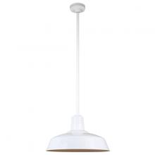 Hi-Lite MFG Co. H-QSN15118-SA-93/QSN36ST3-93/QSNHSC-93 - 18" Ceiling Stem Light