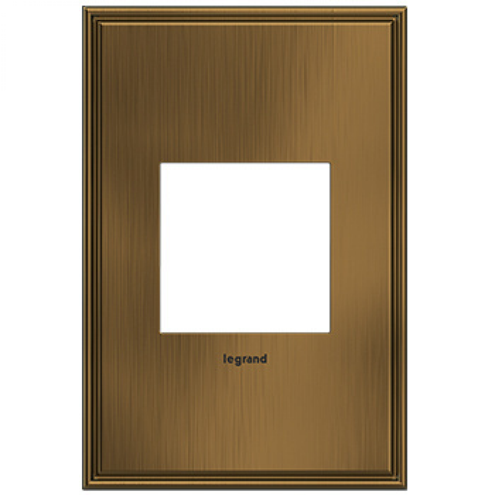 adorne Coffee One-Gang Screwless Wall Plate