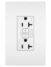 Legrand 1597TRAPLW - radiant? 15A Tamper-Resistant Self-Test Sensitive Appliance GFCI Outlet, White