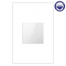 Legrand ASTP1532W4 - adorne sofTap Switch, White, with Microban