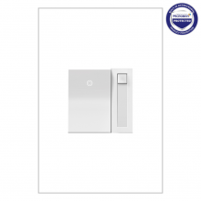 Legrand ADPD453LW2 - adorne 450W CFL/LED Paddle Dimmer, White, with Microban