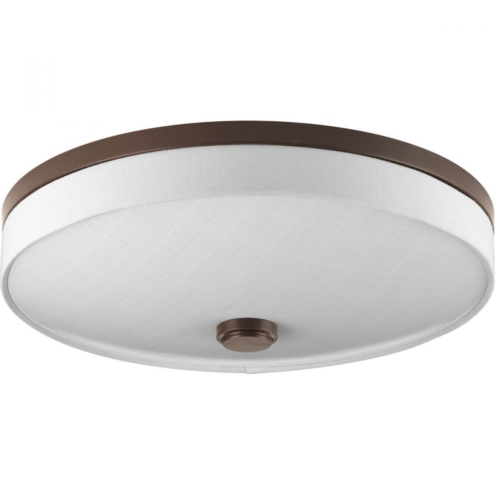 Weaver LED Collection Two-Light LED 16" Flush Mount