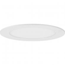Progress P807001-028-30 - Everlume Collection 6 in. Satin White LED Low Profile Canless Recessed Downlight