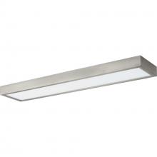 Progress P300305-009-CS - Everlume LED 24-inch Brushed Nickel Modern Style Bath Vanity Wall or Ceiling Light with Selectable 3