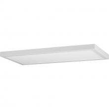 Progress P810032-028-30 - Everlume LED 24-inch Satin White Modern Style Linear Ceiling Panel Light