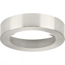 Progress P860048-009 - Everlume Collection Brushed Nickel 5" Edgelit Round Trim Ring