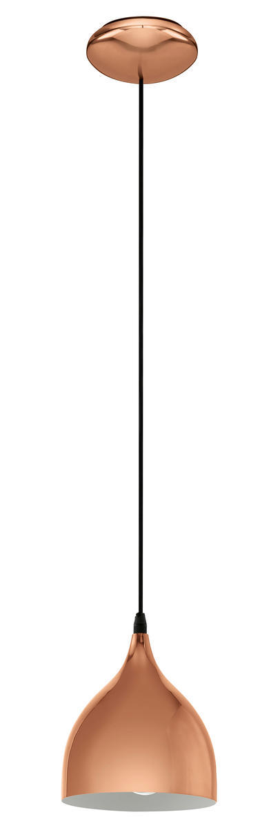 1x60W Pendant w/ Copper Finish