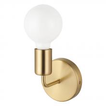 Eglo 205334A - 1 LT Open Bulb Wall Light with a Brushed Gold Finish 1-60W E26 Bulbs