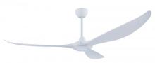 Eglo 235501-7201A - 72" MISSION BAY LED c/fan, White matt