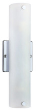 Eglo 85338A - 2x40W Vanity Light w/ Chrome Finish & Satin Glass