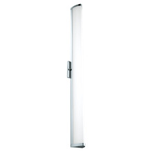 Eglo 94714A - 1x26W LED Vanity Wall Light w/ Chrome Finish & White Plastic Cover