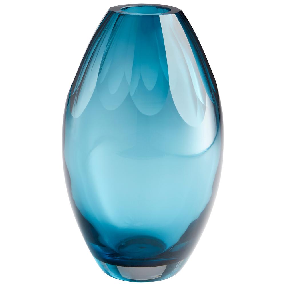 Cressida Vase|Blue-Large