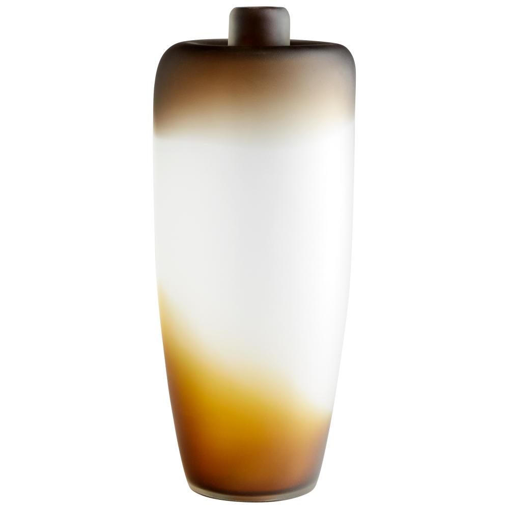 Jaxon Vase | Amber Swirl-SM