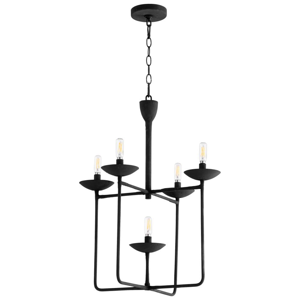 Bellevue Chandelier|Noir