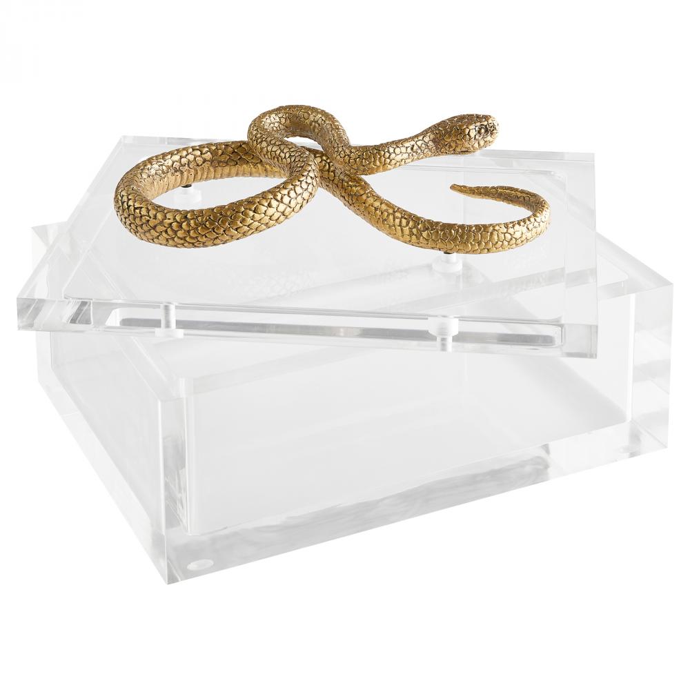 Snake Box | Clear | Brass