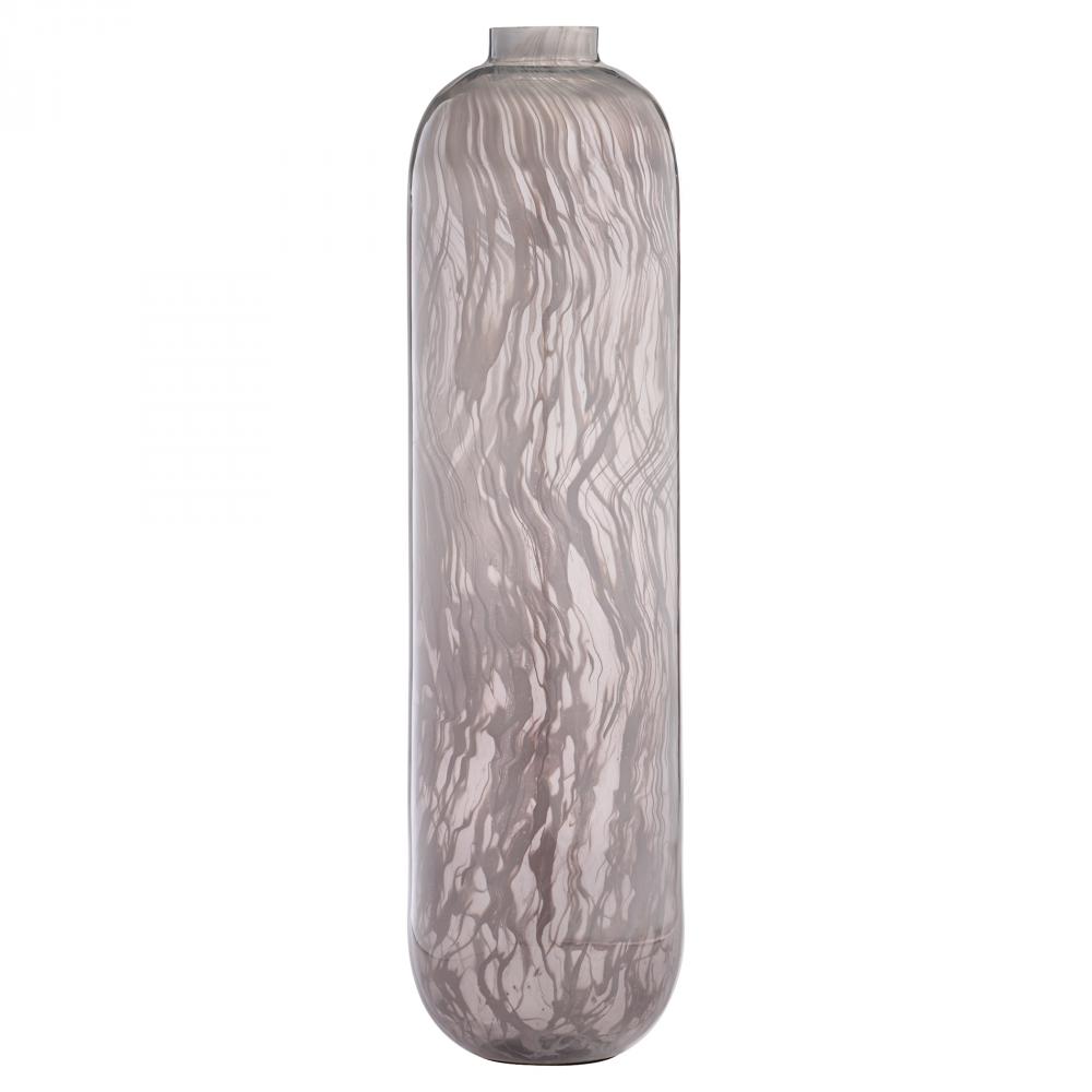 Billow Vase | Grey Swirl | Large