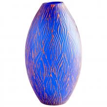 Cyan Designs 10032 - Fused Groove Vase|Blue-SM