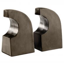 Cyan Designs 11528 - Apostrophe Bookends|Brnz