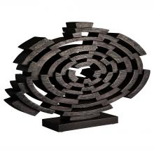 Cyan Designs 12023 - Vortex Sculpture | Dark Walnut | Small