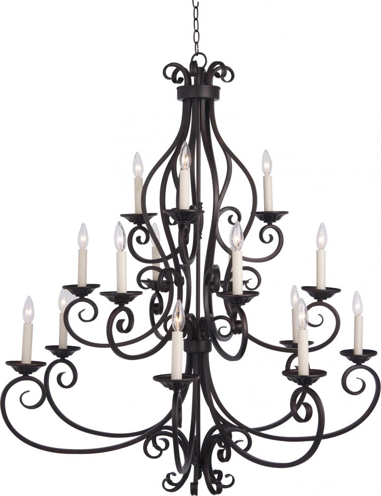 Manor-Multi-Tier Chandelier
