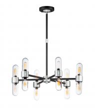 Maxim 21706CLBKAL - Dual-Outdoor Chandelier