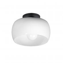 Maxim 26149WTBK - Glazed-Flush Mount
