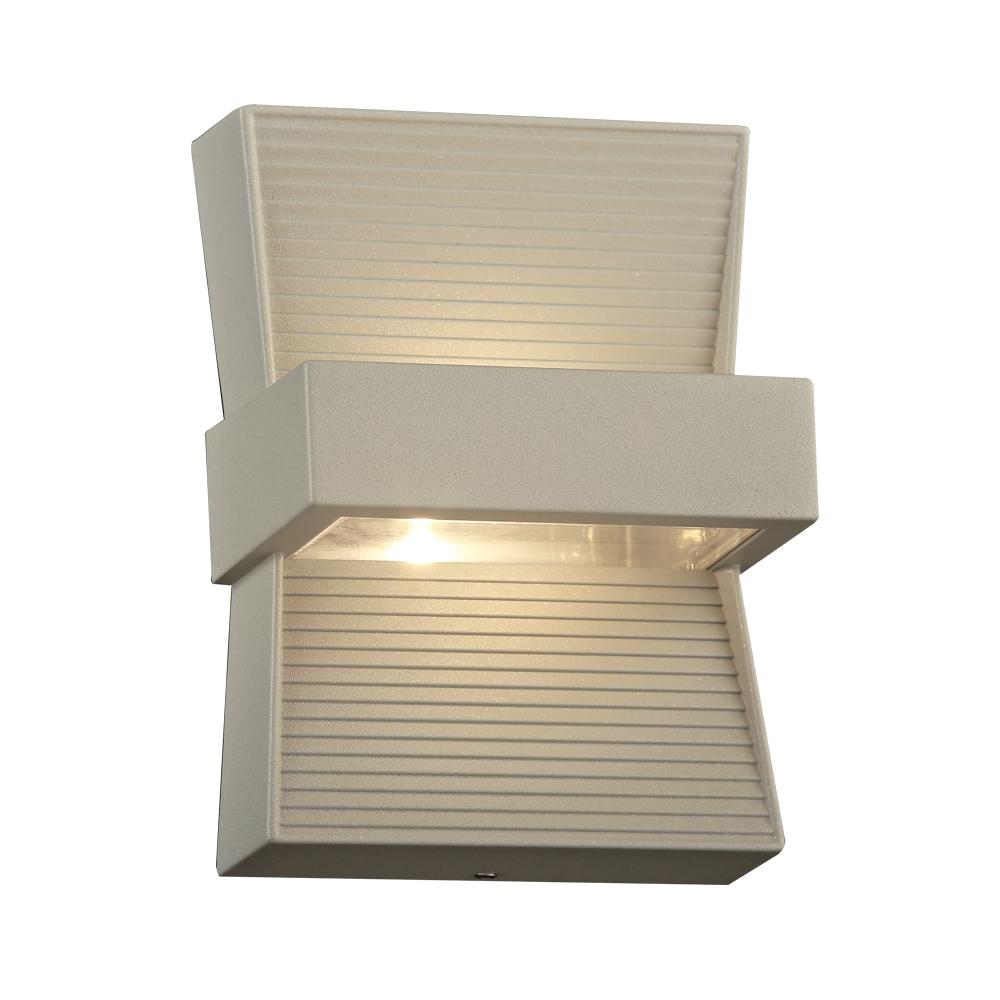 PLC1 Silver exterior light from the Fiona collection