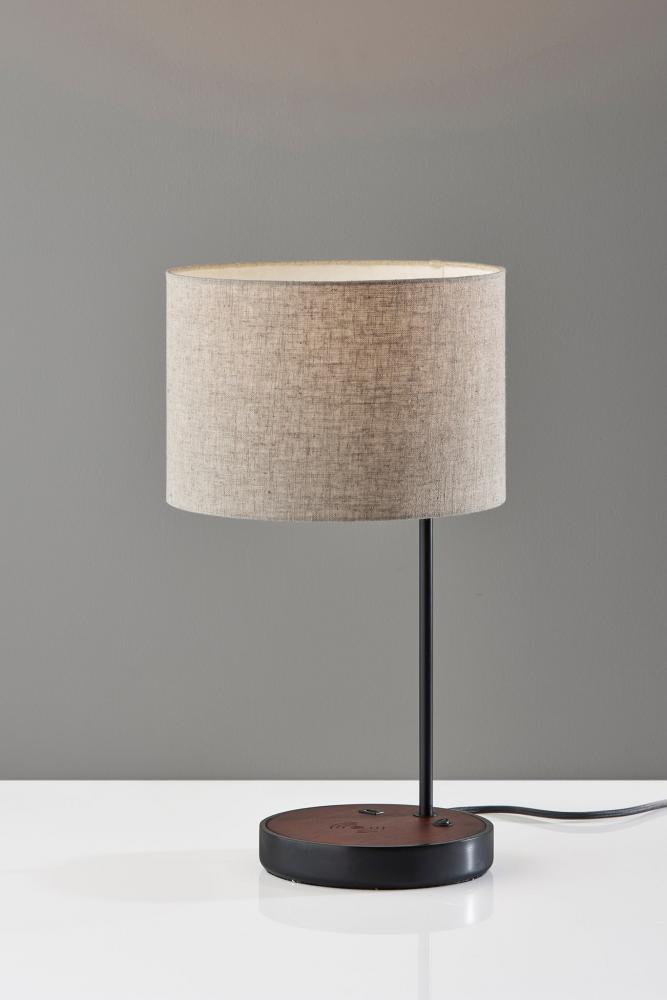 Oliver Wireless Charging Table Lamp