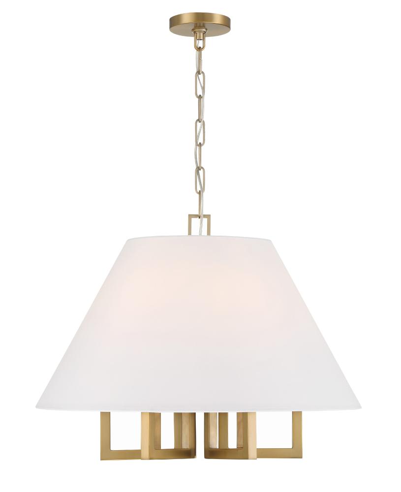 Libby Langdon Westwood 24'' Vibrant Gold Chandelier