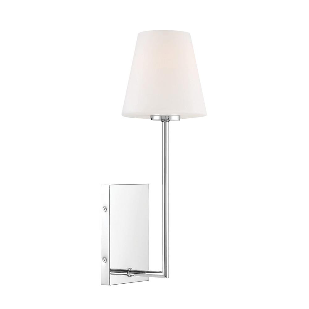 Lena 6'' Polished Chrome Sconce