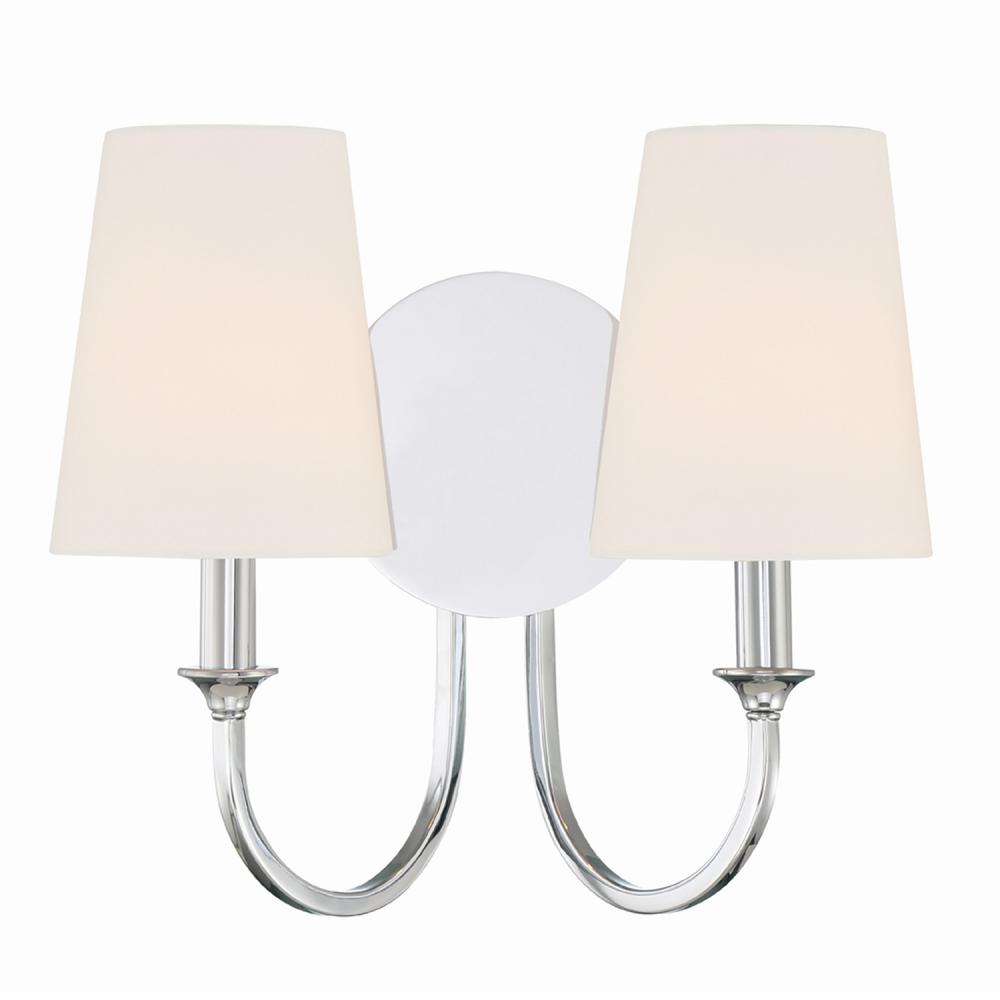 Payton 13.5'' Polished Chrome Sconce