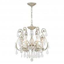 Crystorama 5115-OS-CL-S - Regis 6 Light Swarovski Strass Crystal Olde Silver Chandelier