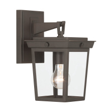 Crystorama BEL-A8061-TZ - Belmont 6.5'' Twilight Bronze Outdoor Sconce