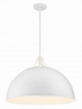 Crystorama SOT-18017-WH - Soto 23.5'' White Pendant