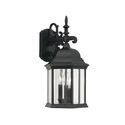 Devonshire 19" 3-Light Outdoor Wall Lantern