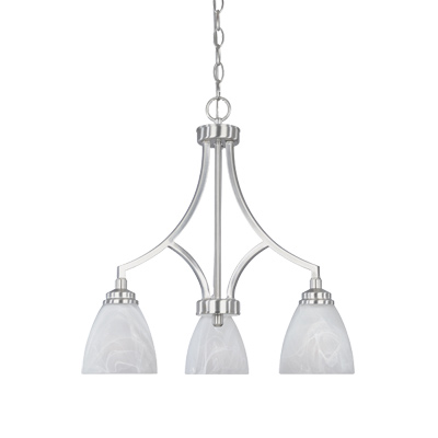 Tackwood 3 Light Chandelier