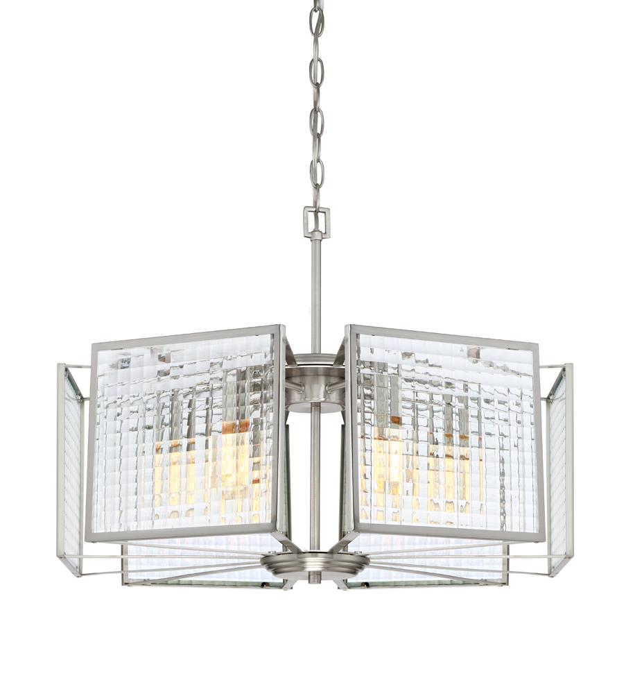 Pivot 23" 6-Light Chandelier