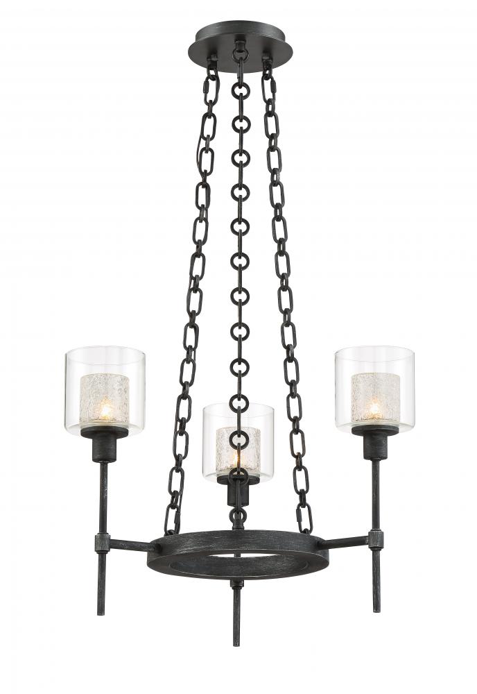 Cazadero 3 Light Chandelier