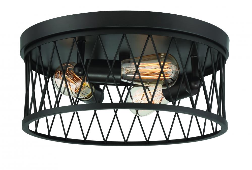 Arris 14.5" 3-Light Flush Mount
